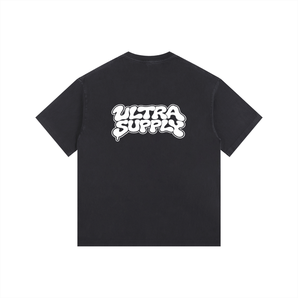 Graffiti Oversized Cotton T-Shirt