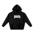 Graffiti Oversize Fleeced Hoodie