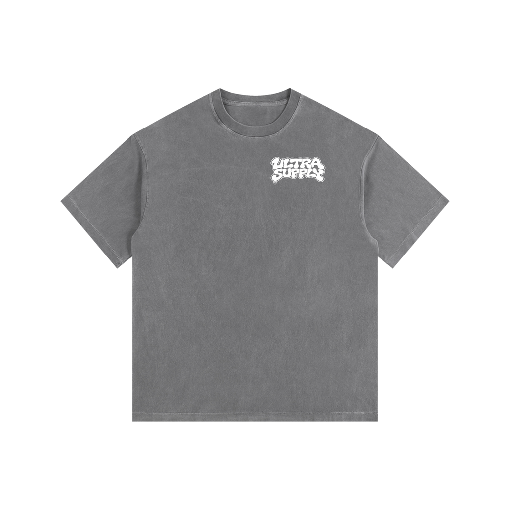 Graffiti Oversized Cotton T-Shirt