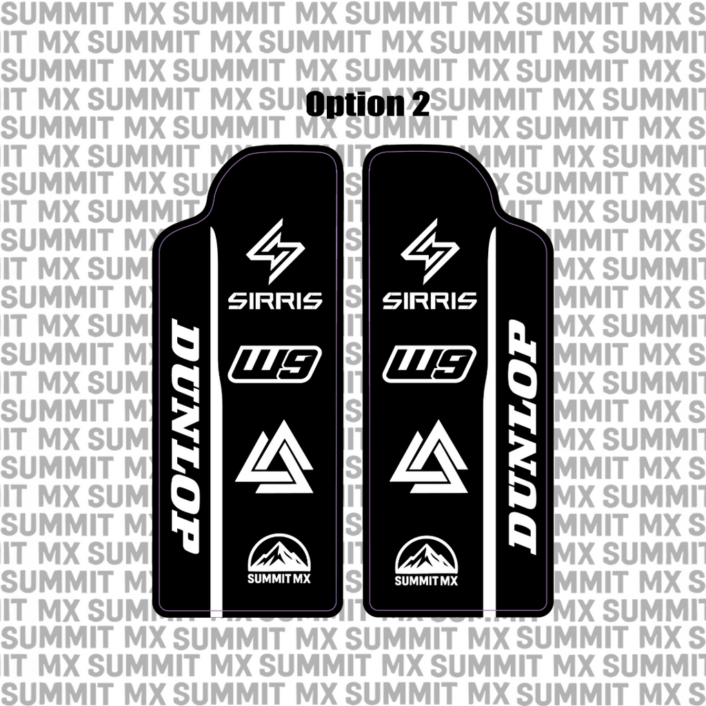 Sirris Fork Guard Decal
