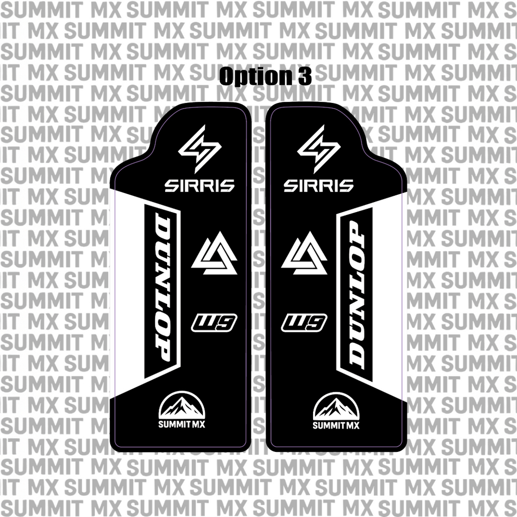 Sirris Fork Guard Decal