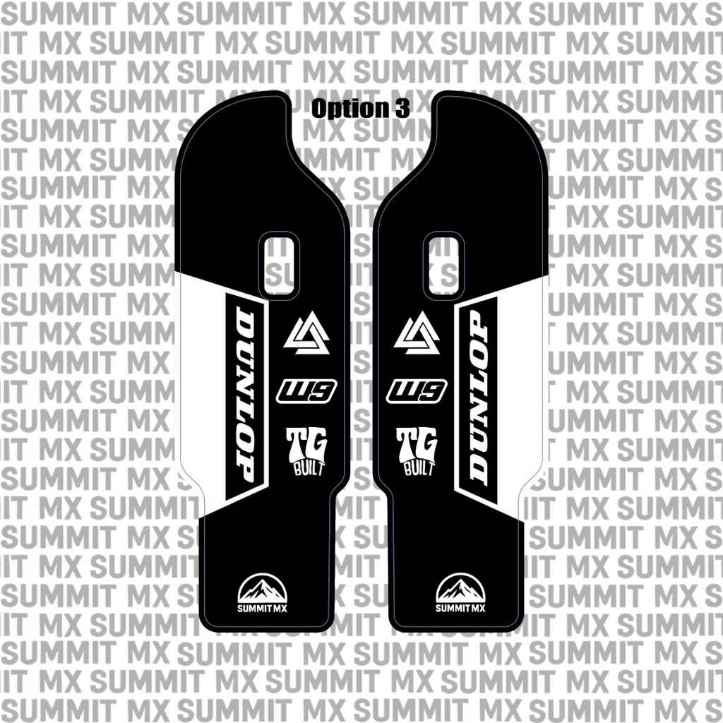 DNM Fork Guard Decal