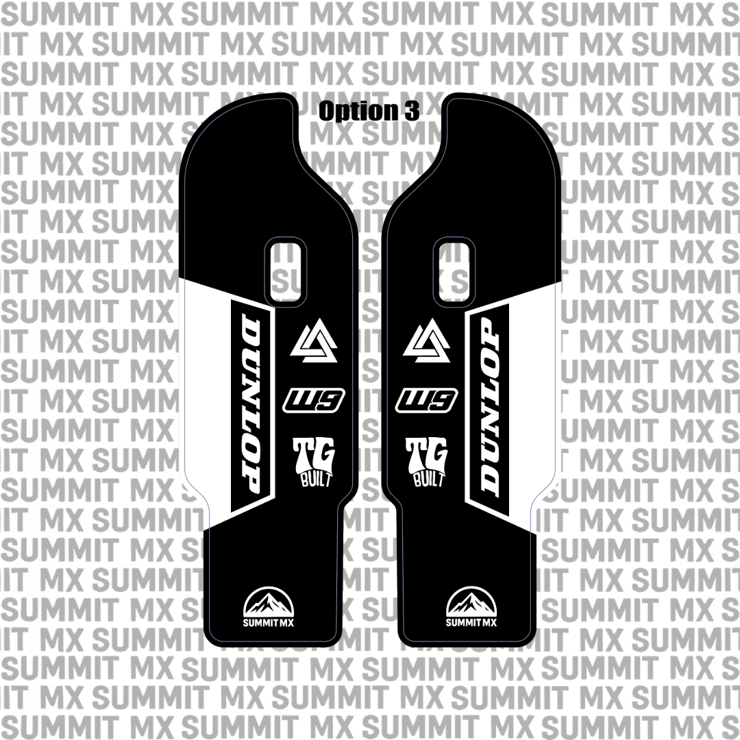 DNM Fork Guard Decal