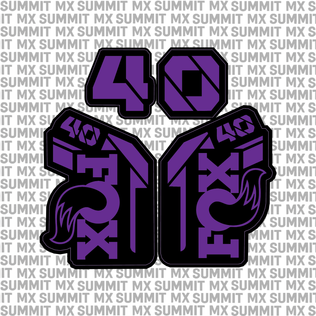 Fox 40 Fork Tube Decal