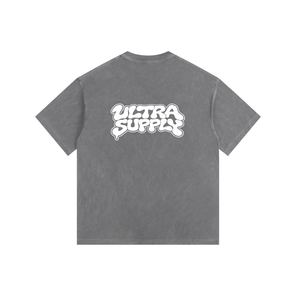 Graffiti Oversized Cotton T-Shirt